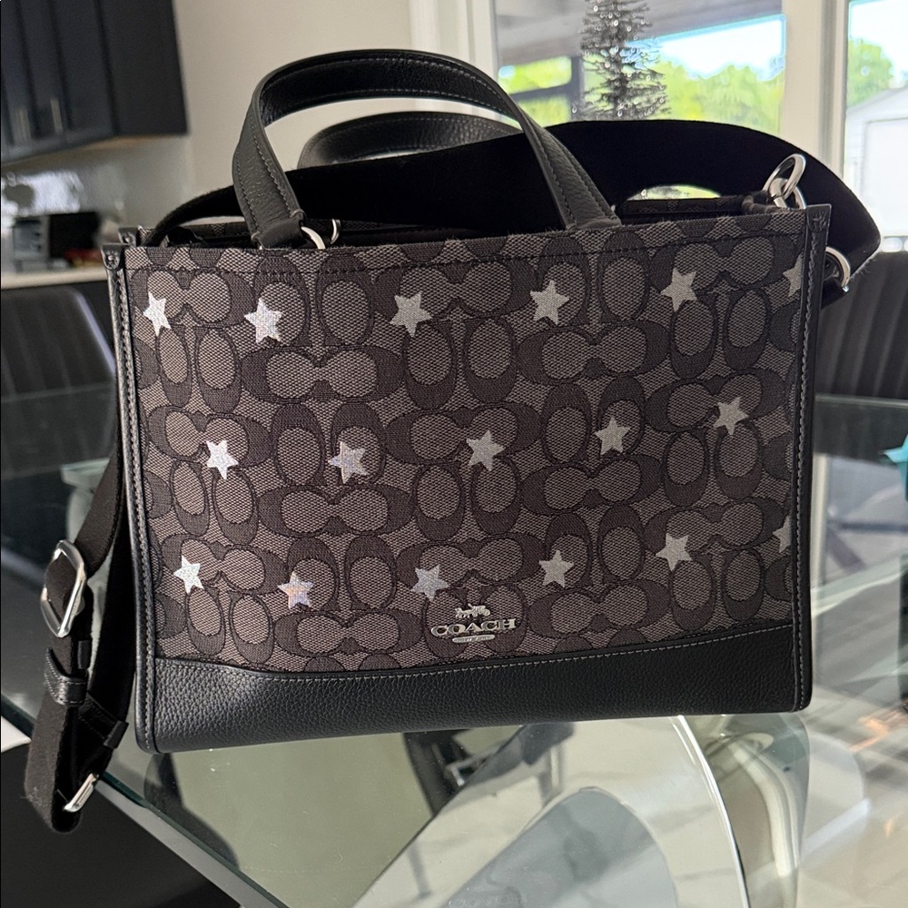Coach Dempsey Carryall in Signature Jacquard with Star embroidery